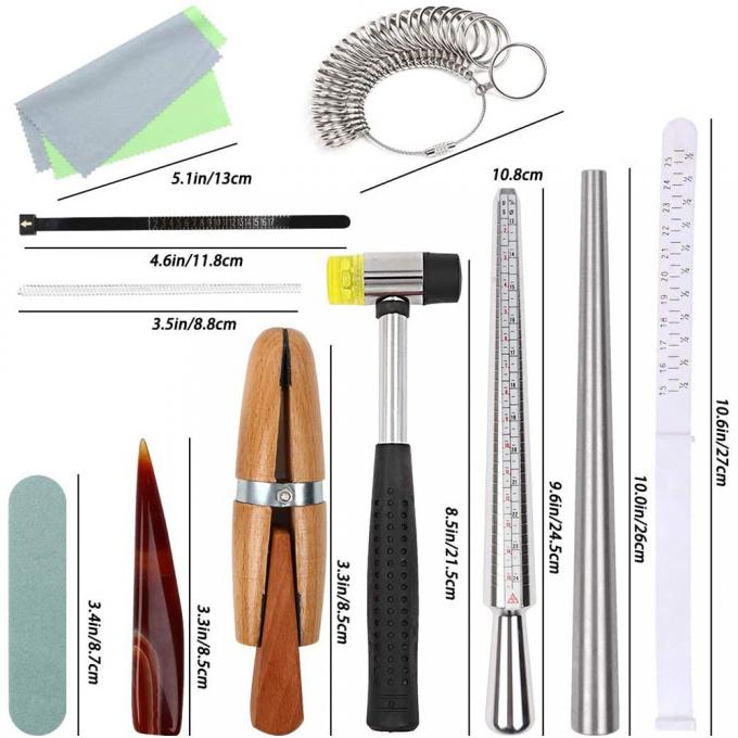 13 St&uuml;ck Schmuck Messwerkzeug Set Handwerk DIY Zubeh&ouml;r 1